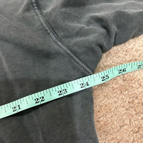 Anine Bing Alec Splatter Vintage Black Hoodie - Picture 9 of 11